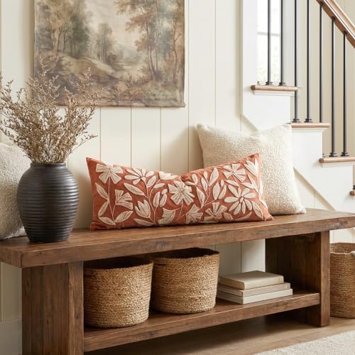BlissBlush Long Lumbar Pillow Cover 14x36 - Image 5