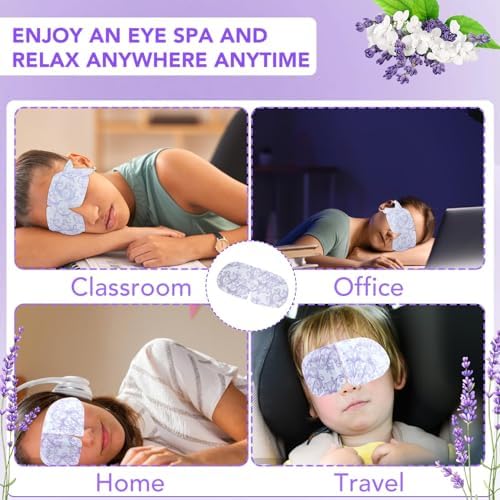 XPCARE 12 Pack Steam Eye Mask Disposable - Image 7