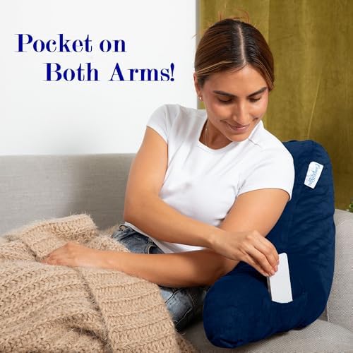 ComfortSpa Reading Pillow with Arms Pockets - Image 5