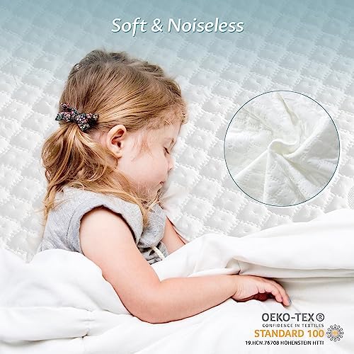 Reaks Zippered Mattress Protector King Size, Waterproof, 10-12" Deep - Image 6