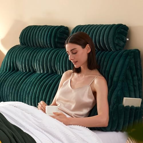 Rycwola Faux Fur Headboard Pillow by Rycwola