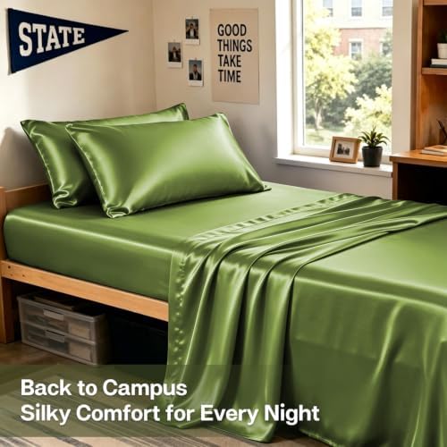 MR&HM Satin Pillowcase 2 Pack, King Size 20"x36" - Image 5