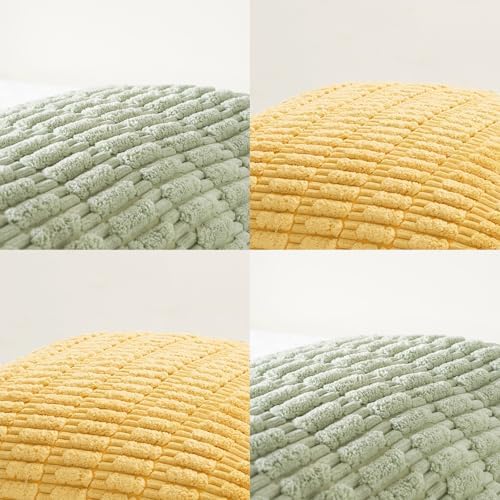 Fancy Homi 4 Packs Decorative Throw Pillow Covers - Image 4