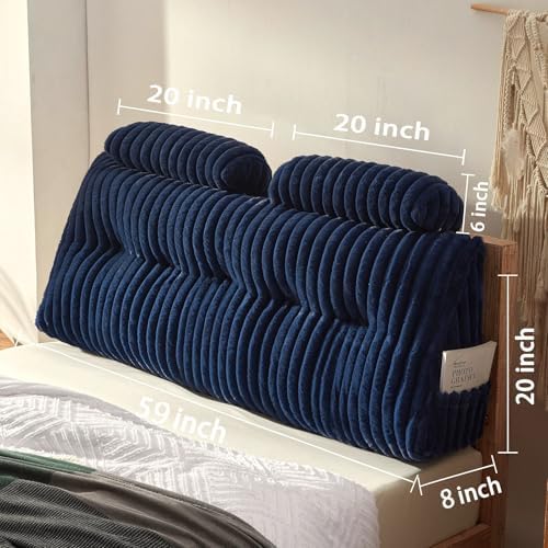 Rycwola Faux Fur Headboard Pillow - Image 2