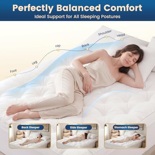 4 Inch Memory Foam Mattress Topper Full Size - Image 3