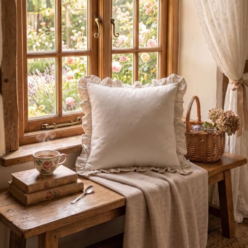 patdrea Vintage Linen Throw Pillow Covers - Image 4