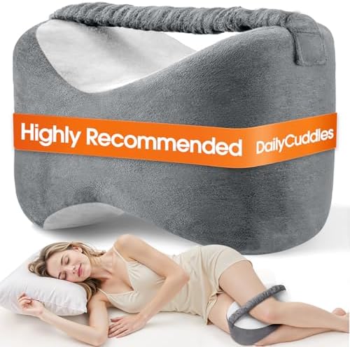 Memory Foam Knee & Leg Pillow for Side Sleepers by Unknown