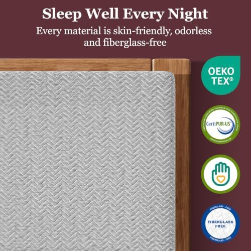 BedStory 3 Inch Queen Size Firm Mattress Topper - Image 3