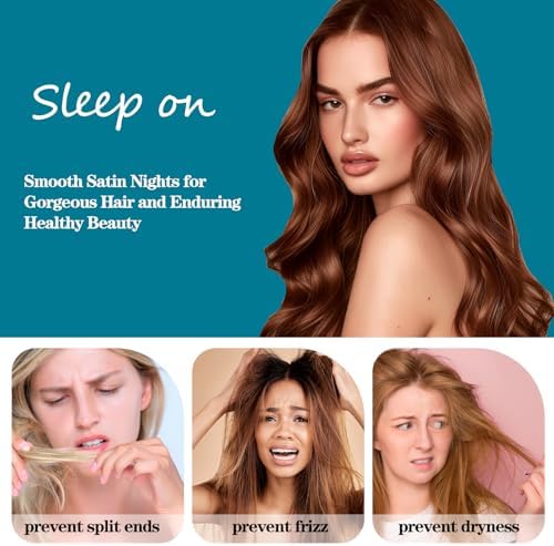 Satin Pillowcase for Hair and Skin, Softer Than Mulberry Silk Pillow Case 1 Pack - Image 5