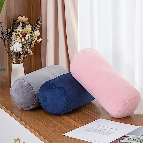 1 MIDDLE ONE Round Cylinder Bolster Pillow - Image 7