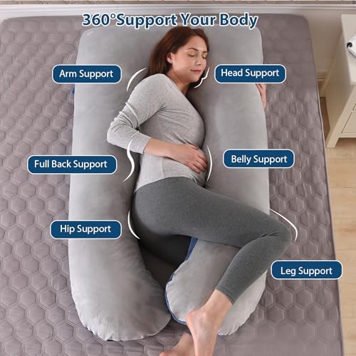 Amagoing 55 inches Pregnancy Pillows - Image 2
