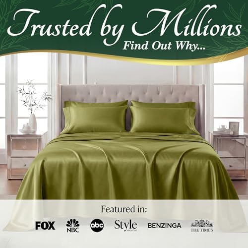 DECOLURE 100% Viscose Derived from Bamboo Sheets, Luxury 6 Pc Set - Image 5