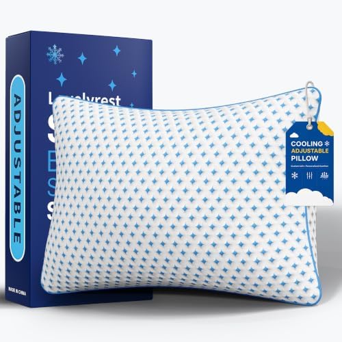 King Pillow 1 Pack, Cooling Shredded Memory Foam Pillow by Unknown