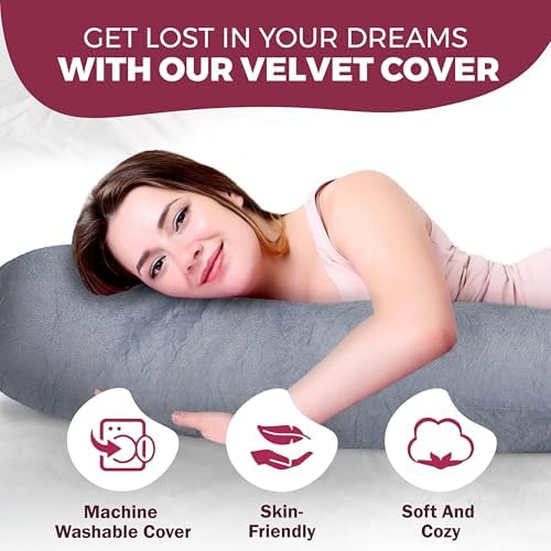 Pregnancy Pillows for Sleeping – 57-Inch Maternity Pillow for Pregnant Women - Image 5