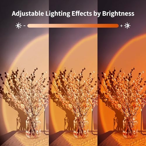 Neroupe Sunset Lamp Projector with APP & Button Control LED Night Light - Image 3