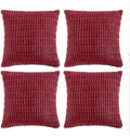 Fancy Homi 4 Packs Decorative Throw Pillow Covers by Fancy+Homi