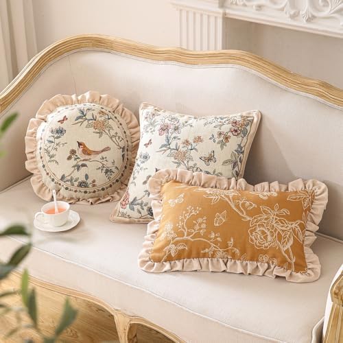 ISAENNE Designer Linen Throw Pillow Cover - Image 6