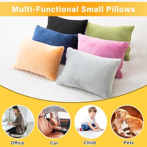 1 MIDDLE ONE 2 Pack Small Pillow, Memory Foam Mini Pillow 11 X 7 Inches - Image 5