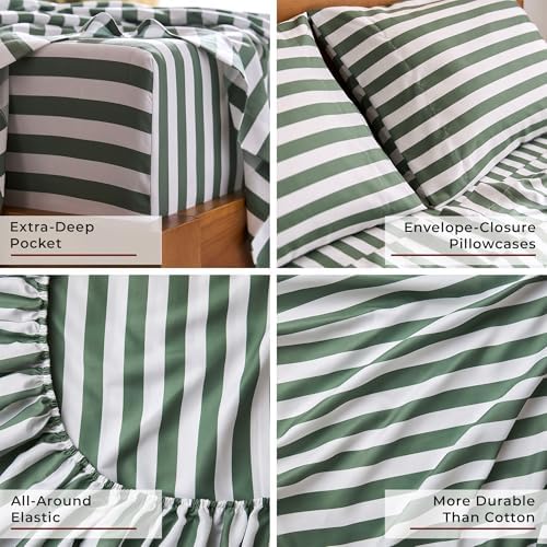 Mellanni Iconic 4-PC, Ultra Soft Sheet Set - Image 5