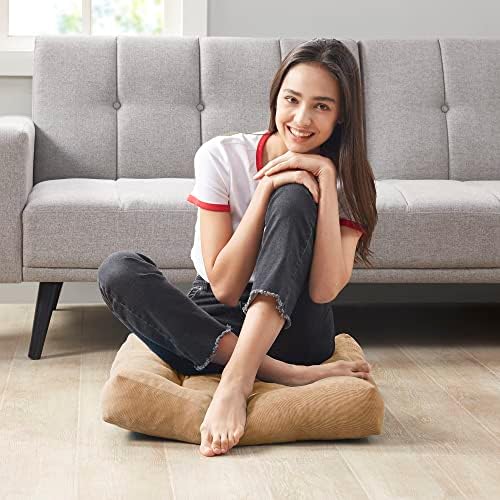 Floor Pillows Set of 2, Large Meditation Cushion - Image 4