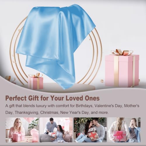 LYSHIN Silk Pillow Cases 2 Pack Standard Size - Image 6