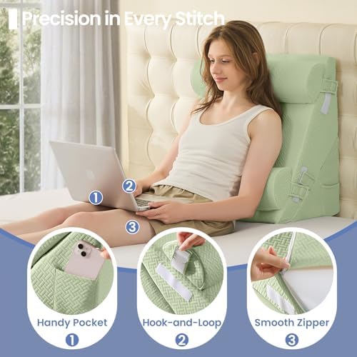 Sasttie Adjustable Wedge Pillow Set - Image 5