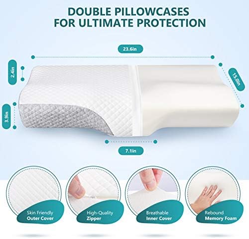 ZAMAT Contour Memory Foam Pillow - Image 6