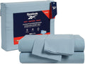 Reebok King Size Sheet Set from Tencel Eucalyptus - Soft, Cooling & Breathable for Hot Sleepers, Deep Pocket Up to 17 Inches, 4Pc Hotel Luxury Bedding Set, Bedsheet & Pillowcases(Niagara Mist, King)