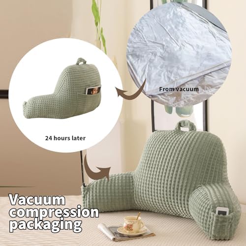 Reading Pillow with Arms for Bed Sitting - Image 4