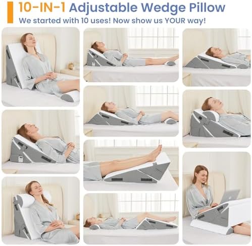 Sasttie Extra Wide Wedge Pillow Set - Image 3