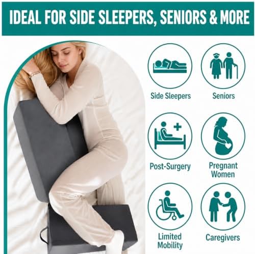 3PCS Positioning Wedge Pillow Set, Bed Wedges & Body Positioner - Image 7