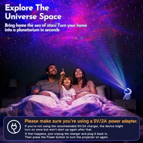 Astronaut Galaxy Projector for Bedroom Decor Birthday Gifts - Image 2