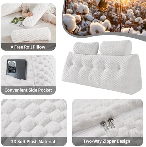 EUHAMS Headboard Pillow Queen - Image 4
