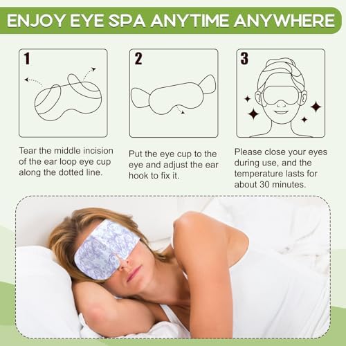 XPCARE 32 Pack Steam Eye Mask Disposable - Image 5