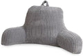A Nice Night Grey 17" Bed Wedge Reading Pillows by ANICENIGHT