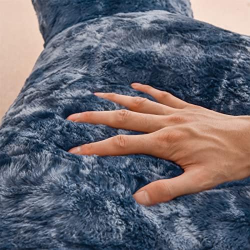 A Nice Night Navy Reading Pillow, 18.5" Bed Wedge Pillows - Image 6