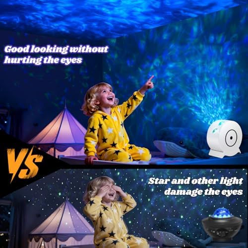 Galaxy Projector for Bedroom Night Light for Kids with Timer and Remote - Image 5