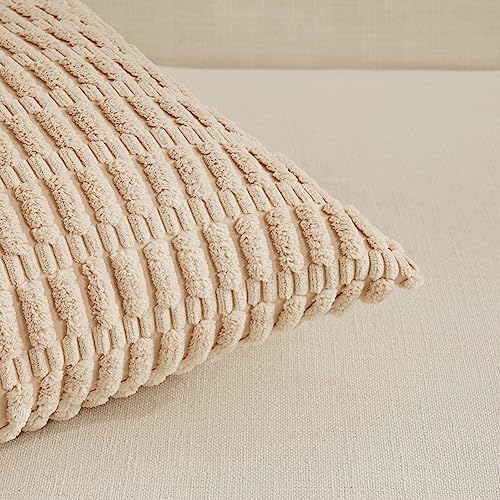 Fancy Homi 4 Packs Decorative Throw Pillow Covers - Image 4