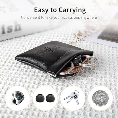 2 Pack Kbear Leather Squeeze Coin Purse Pouch Change Holder - Image 5