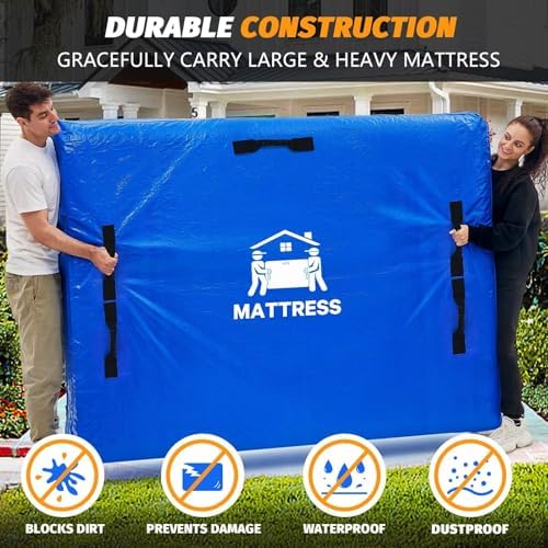 Mattress Bags for Moving, BETU Mattress Protector Water-Resistant Mattress - Image 6