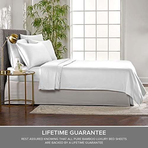 Pure Bamboo Split King Sheets, Genuine 100% Organic Viscose Derived from Bamboo - Image 4