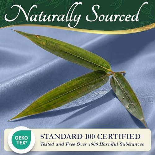 DECOLURE 100% Viscose Derived from Bamboo Sheets King Size, Luxury 6 Pc Set - Image 7