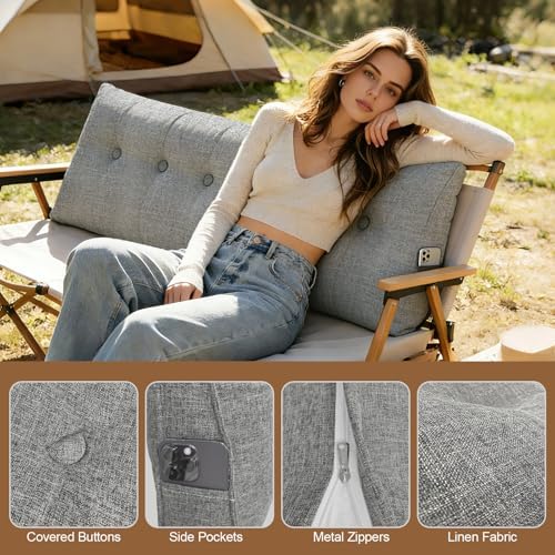 Headboard Pillow Twin, Triangle Wedge Pillow - Image 6