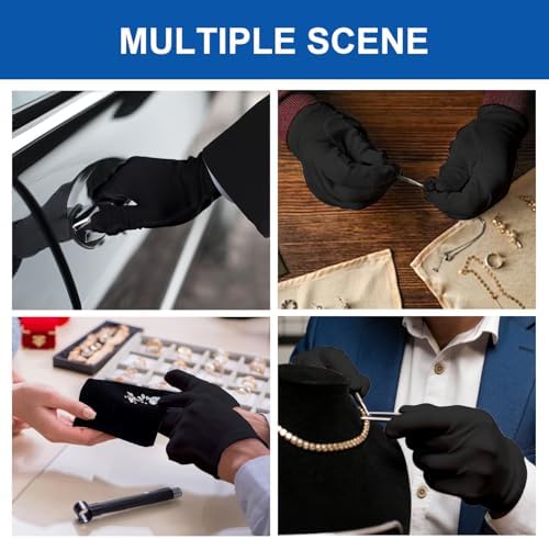 3 Pairs Cotton Gloves for Dry Hands Sleeping, Soft Sleep Gloves for Eczema - Image 7