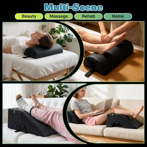2-in-1 Wedge Massage Table Leg Bolster - Image 7