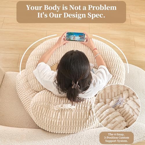 19" Reading Pillow for Bed, U Shaped Arm & Elbow Support - Image 4