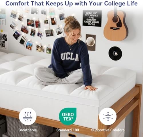 ELEMUSE Twin XL Mattress Topper - Image 3