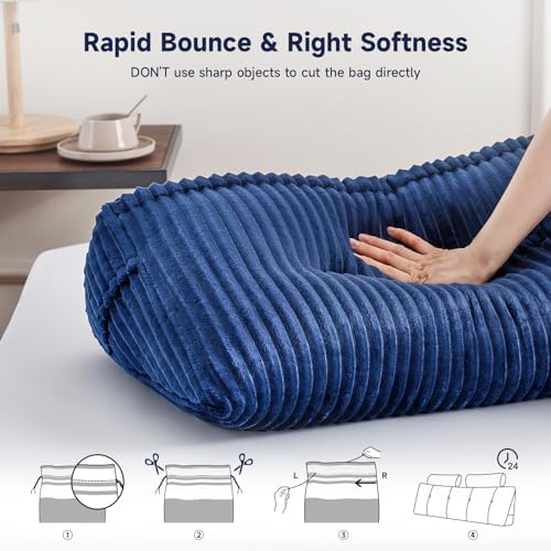 Z-hom Queen Wedge Headboard Pillow - Image 2