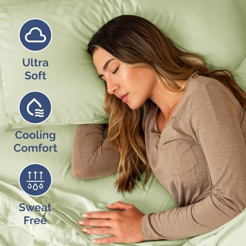 Short Queen Size 4 Piece Bed Sheet Set - Image 4