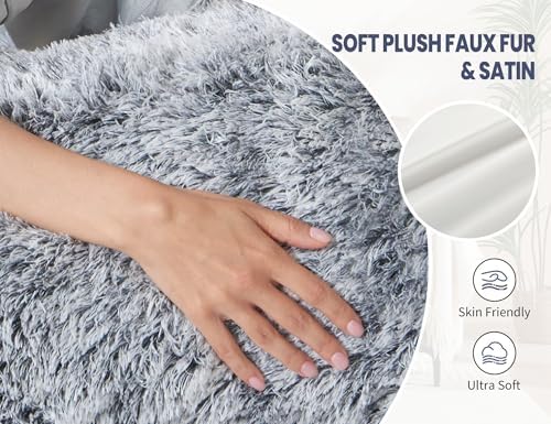 WSOFRLAC Fluffy Full Body Pillow, Long Pillow - Image 3